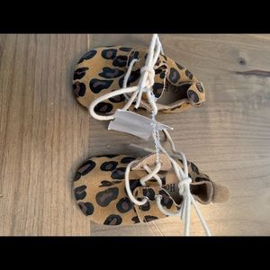 Leopard baby girl shoes
